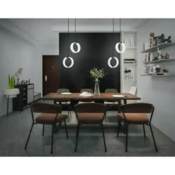 Luminaires Ledvance DECOR Applique murale / Plafonnier LED Noir, 1 lumière* Éclairage Led