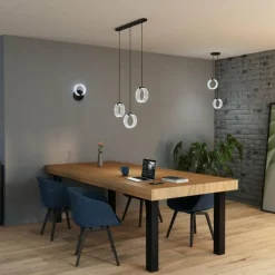 Luminaires Ledvance DECOR Applique murale / Plafonnier LED Noir, 1 lumière* Éclairage Led