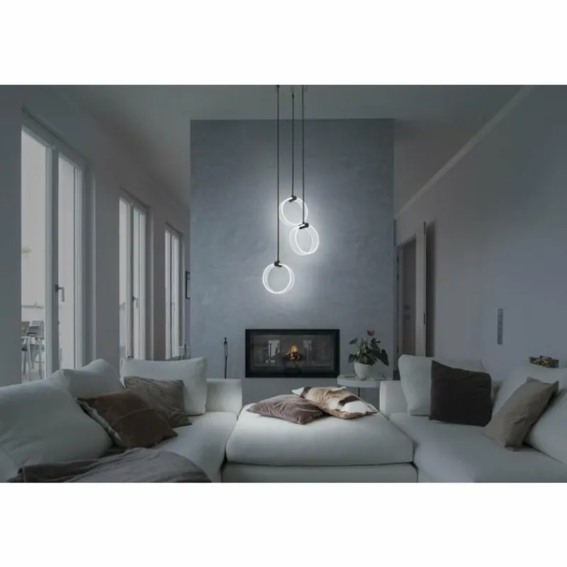 Luminaires Ledvance DECOR Applique murale / Plafonnier LED Noir, 1 lumière* Éclairage Led