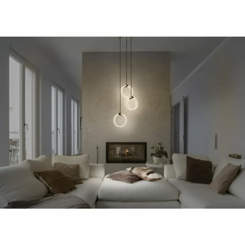 Luminaires Ledvance DECOR Applique murale / Plafonnier LED Noir, 1 lumière* Éclairage Led