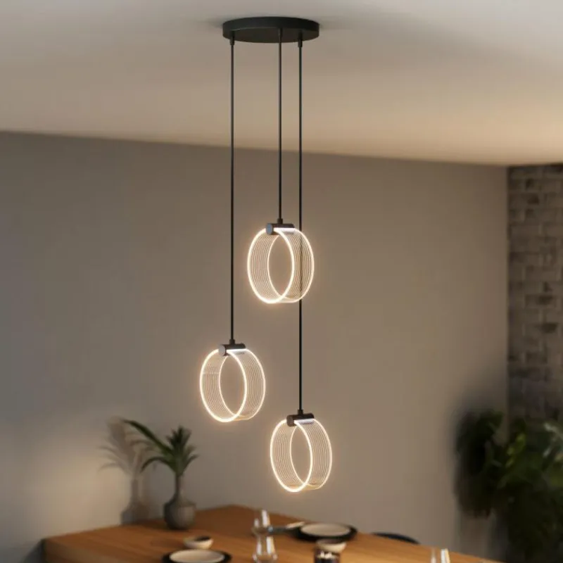 Luminaires Ledvance DECOR Applique murale / Plafonnier LED Noir, 1 lumière* Éclairage Led