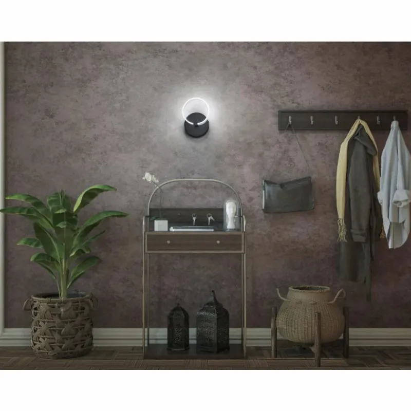 Luminaires Ledvance DECOR Applique murale / Plafonnier LED Noir, 1 lumière* Éclairage Led