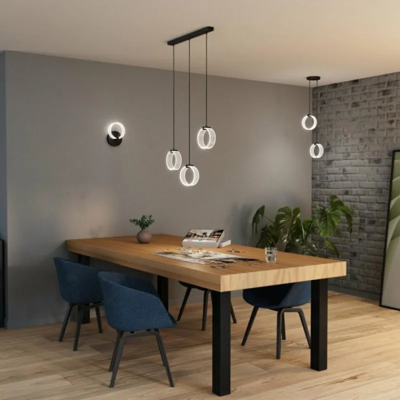 Luminaires Ledvance DECOR Applique murale / Plafonnier LED Noir, 1 lumière* Éclairage Led