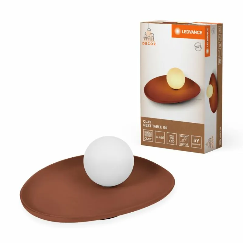 Luminaires Ledvance DECOR Applique murale / Plafonnier Brun, 1 lumière