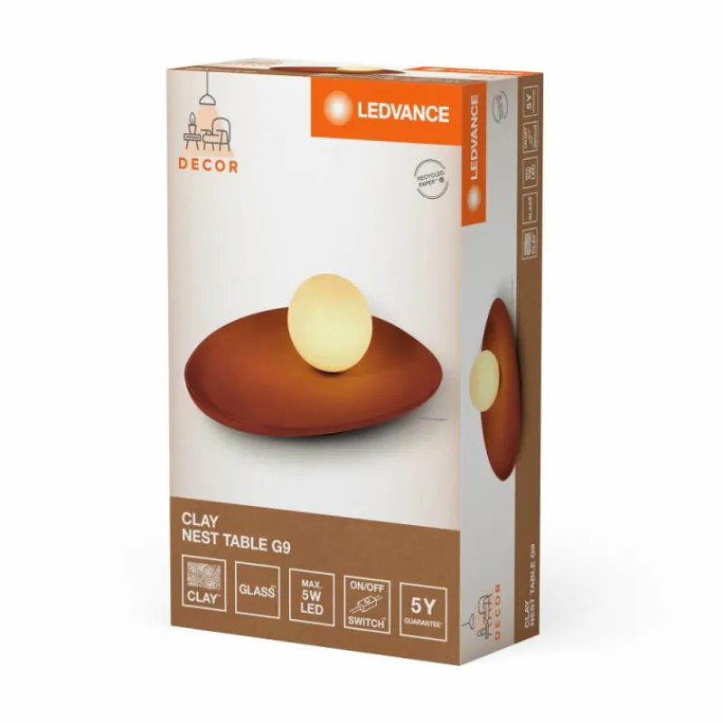 Luminaires Ledvance DECOR Applique murale / Plafonnier Brun, 1 lumière