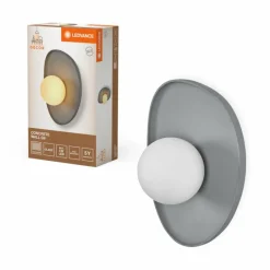 Luminaires Ledvance DECOR Applique murale / Plafonnier Gris, 1 lumière