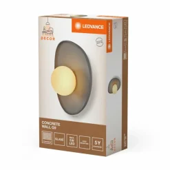 Luminaires Ledvance DECOR Applique murale / Plafonnier Gris, 1 lumière