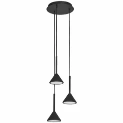 Luminaires Ledvance DECOR Applique murale / Plafonnier LED Noir, 3 lumières* Éclairage Led