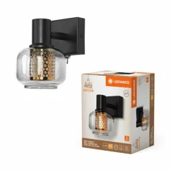 Luminaires Ledvance DECOR Applique murale / Plafonnier LED Noir, 1 lumière