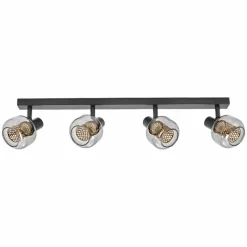 Luminaires Ledvance DECOR Applique murale / Plafonnier LED Noir, 4 lumières