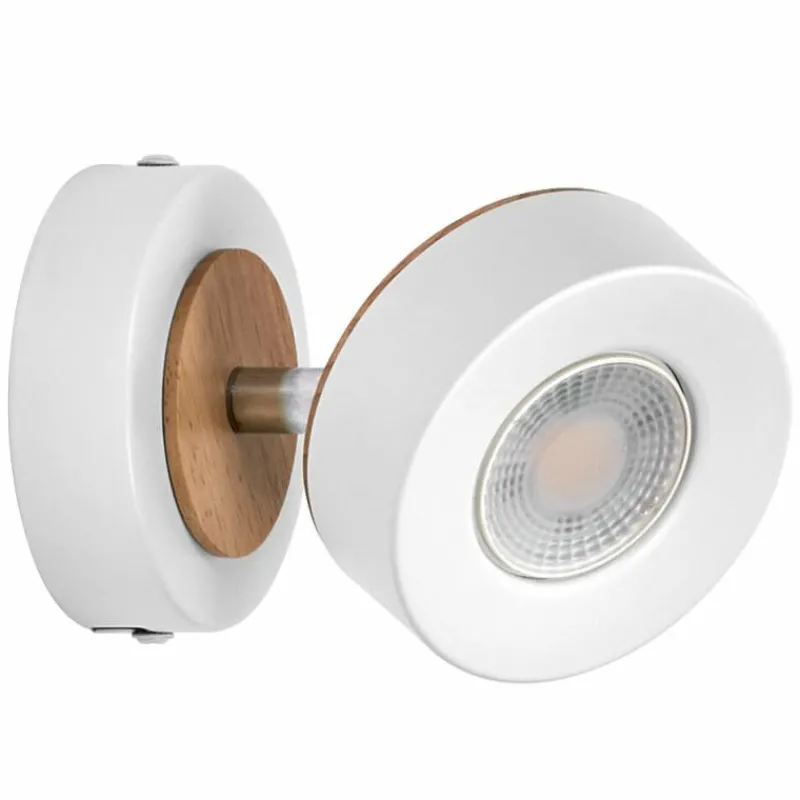 Lampes En Bois-Luminaires Ledvance Decor Plafonnier LED Blanc, 1 lumière