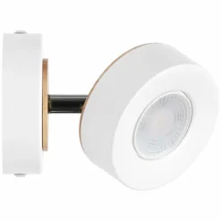 Lampes En Bois-Luminaires Ledvance Decor Plafonnier LED Blanc, 1 lumière