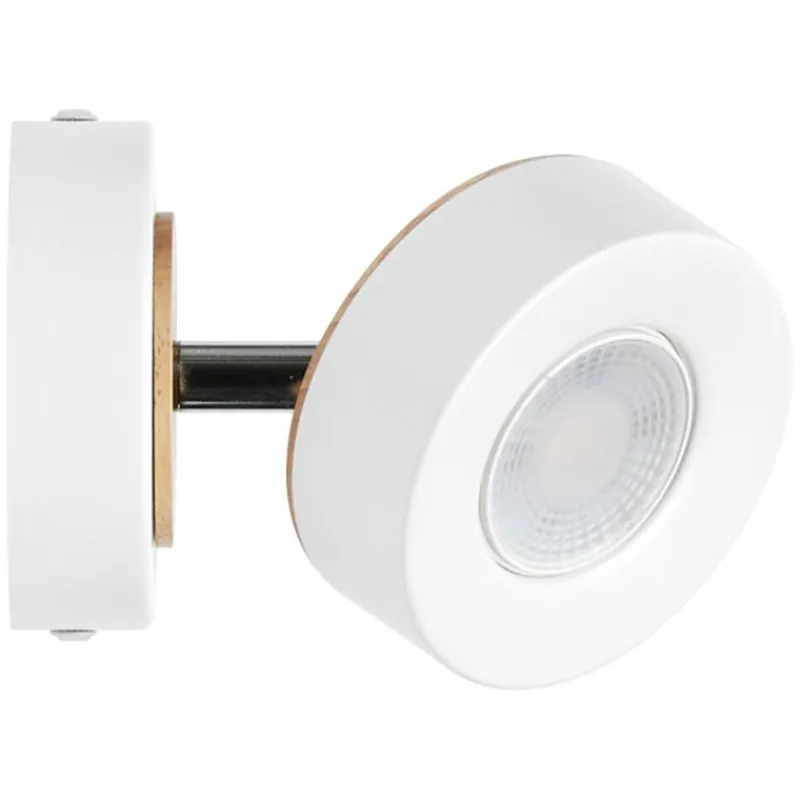 Lampes En Bois-Luminaires Ledvance Decor Plafonnier LED Blanc, 1 lumière