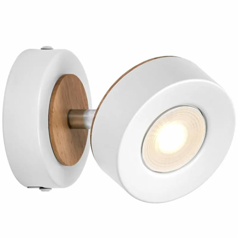 Lampes En Bois-Luminaires Ledvance Decor Plafonnier LED Blanc, 1 lumière