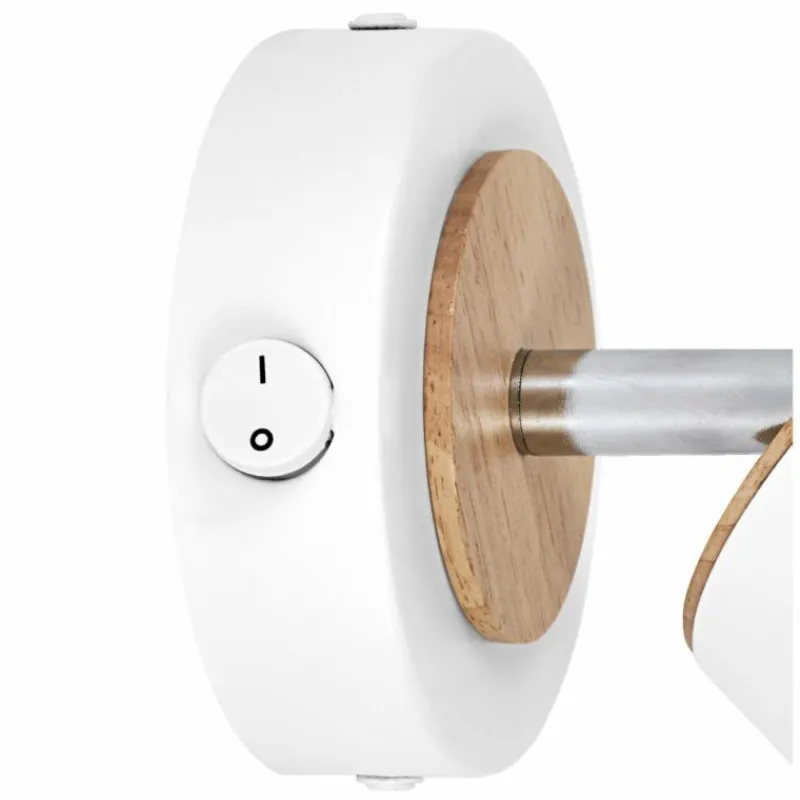 Lampes En Bois-Luminaires Ledvance Decor Plafonnier LED Blanc, 1 lumière