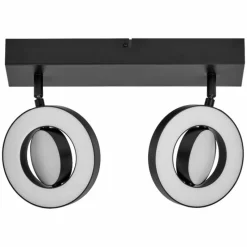Luminaires Ledvance Decor Plafonnier LED Noir, 2 lumières* Éclairage Led