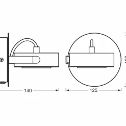 Luminaires Ledvance Decor Plafonnier LED Blanc, 1 lumière* Éclairage Led