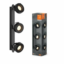Luminaires Ledvance Decor Plafonnier LED Noir, 3 lumières* Éclairage Led
