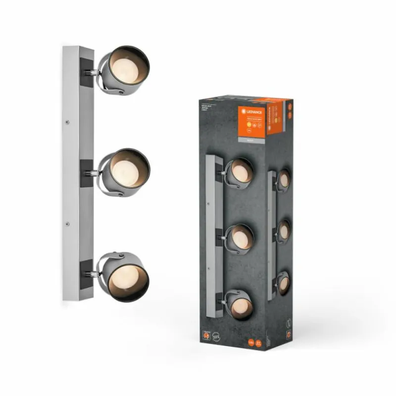 Luminaires Ledvance Decor Plafonnier LED Argenté, 3 lumières* Éclairage Led