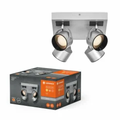 Luminaires Ledvance Decor Plafonnier LED Argenté, 4 lumières* Éclairage Led