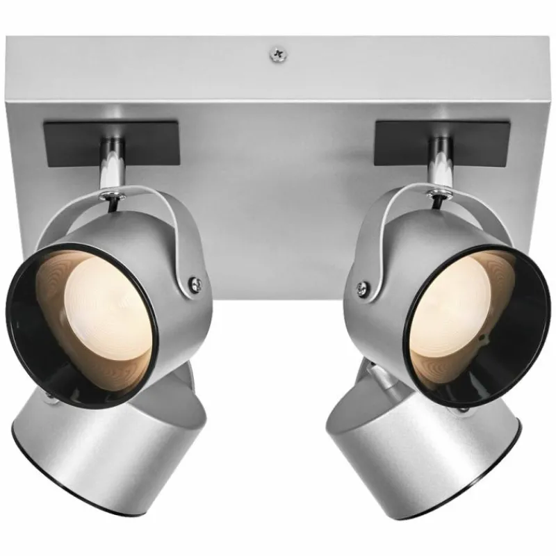 Luminaires Ledvance Decor Plafonnier LED Argenté, 4 lumières* Éclairage Led