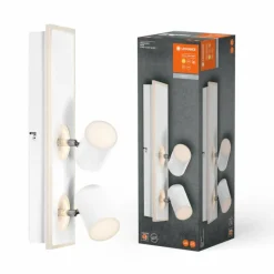 Luminaires Ledvance Decor Plafonnier LED Blanc, 2 lumières* Éclairage Led