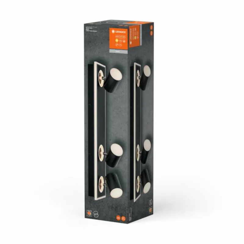 Luminaires Ledvance Decor Plafonnier LED Noir, 3 lumières* Éclairage Led