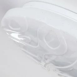 hofstein Deral Plafonnier LED Blanc, 1 lumière, Télécommandes