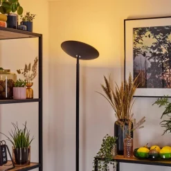 Luminaires Scandinaves-hofstein Dillingby Lampadaire LED Noir, 1 lumière