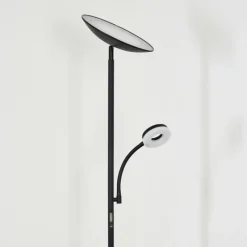 Luminaires Scandinaves-hofstein Dillingby Lampadaire LED Noir, 2 lumières