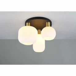 Luminaires Trio Diva Plafonnier Laiton, 3 lumières