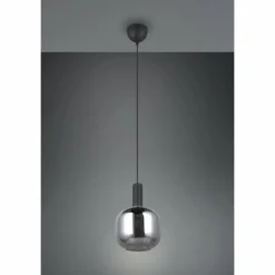 Luminaires Trio Diva Suspension Noir, 1 lumière