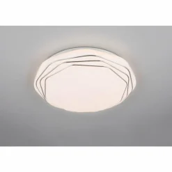 Luminaires Reality Dizzy Plafonnier LED Blanc, 1 lumière, Télécommandes* Éclairage Led