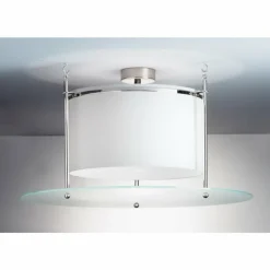 Luminaires Tecnolumen DMB 30 Tecnolumen Plafonnier Nickel mat, 1 lumière