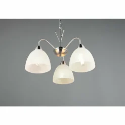 Luminaires Reality DOBBY Suspension Nickel mat, 3 lumières
