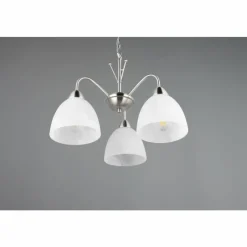 Luminaires Reality DOBBY Suspension Nickel mat, 3 lumières