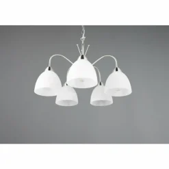 Luminaires Reality DOBBY Suspension Nickel mat, 5 lumières
