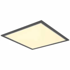 Luminaires Globo Lighting Doha Plafonnier LED Anthracite, Blanc, 1 lumière* Éclairage Led