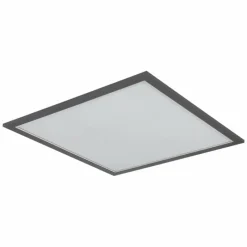 Luminaires Globo Lighting Doha Plafonnier LED Anthracite, Blanc, 1 lumière* Éclairage Led