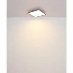 Luminaires Globo Lighting Doha Plafonnier LED Anthracite, Blanc, 1 lumière* Éclairage Led