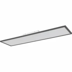 Luminaires Globo Lighting Doha Plafonnier LED Anthracite, Blanc, 1 lumière* Éclairage Led