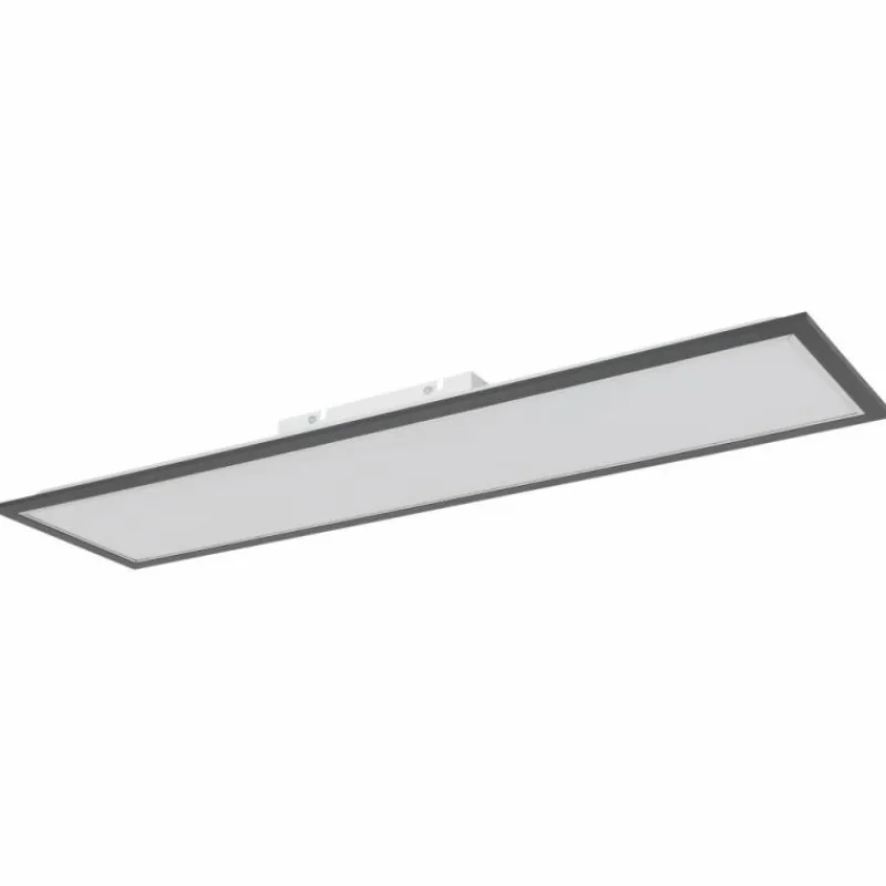 Luminaires Globo Lighting Doha Plafonnier LED Anthracite, Blanc, 1 lumière* Éclairage Led