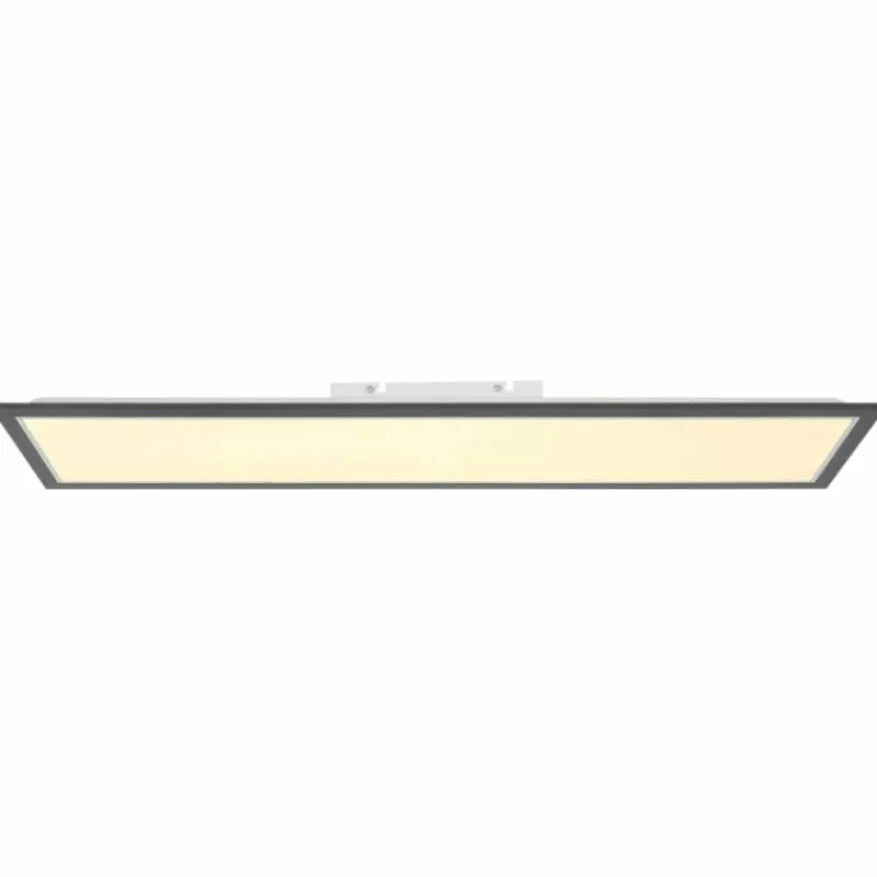 Luminaires Globo Lighting Doha Plafonnier LED Anthracite, Blanc, 1 lumière* Éclairage Led