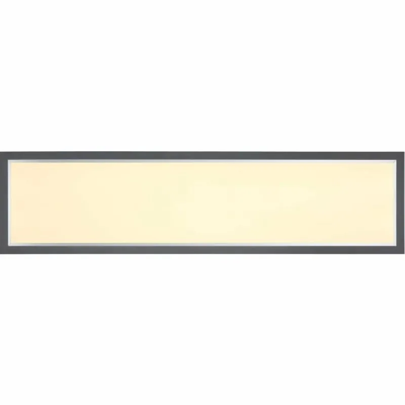 Luminaires Globo Lighting Doha Plafonnier LED Anthracite, Blanc, 1 lumière* Éclairage Led