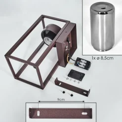 hofstein Doninhas Lampe murale d´extérieur Rouille, 1 lumière