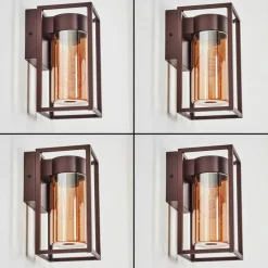 hofstein Doninhas Lampe murale d´extérieur Rouille, 1 lumière