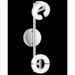 Luminaires Fischer & Honsel Donut Honsel Plafonnier LED Chrome, 2 lumières* Appliques