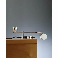 Lampe Design-Luminaires Tecnolumen DS 28 Tecnolumen Lampe à poser Chrome, 1 lumière