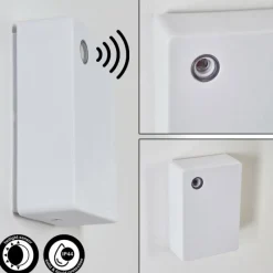 hofstein Détecteur crépusculaire Hiseville Blanc