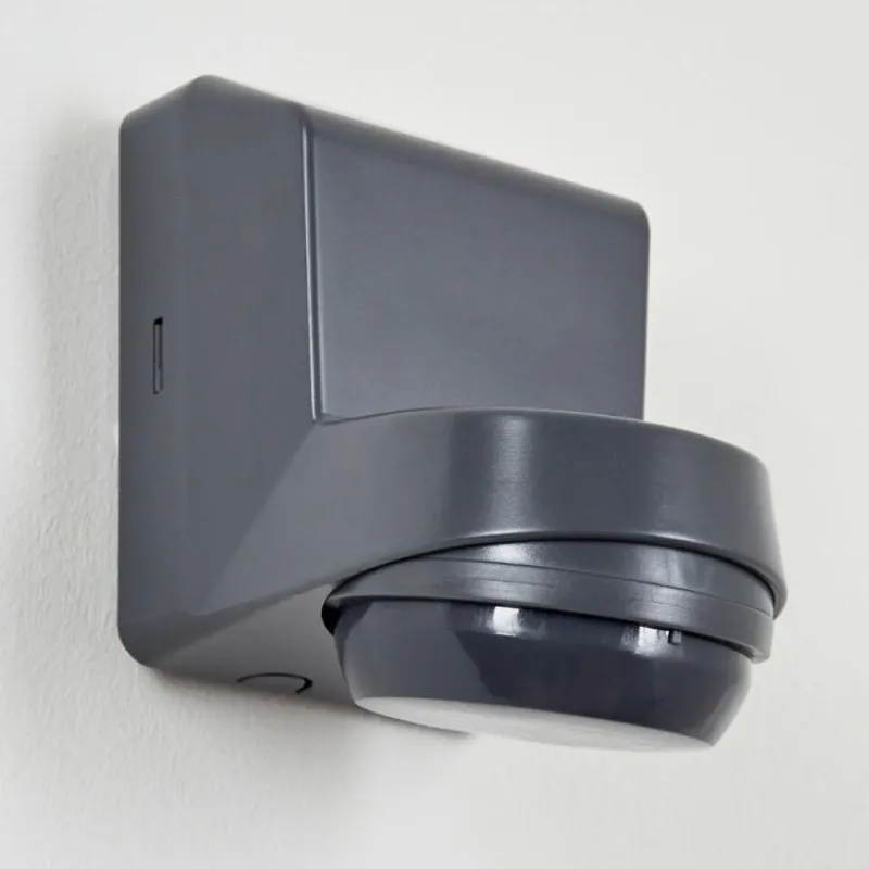 hofstein Détecteur de mouvement Calambao Anthracite, Blanc, Détecteur de mouvement